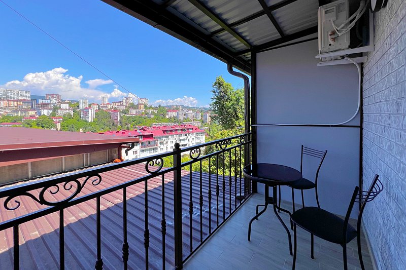 Стандартный 2-местный 1-комнатный (с балконом)