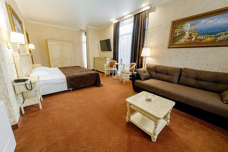 Люкс 2-местный 1-комнатный (в коттеджах NEW)