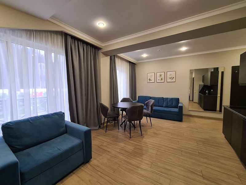 Апартаменты 7-местный 2-комнатный (вид на горы)