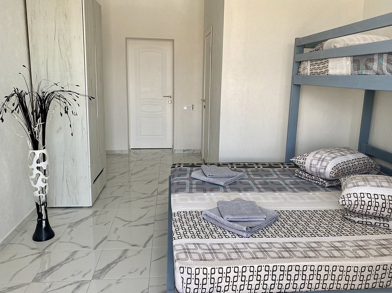 Стандартный 3-местный 1-комнатный (с балконом и видом на море)