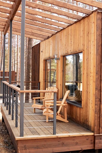 Глемпинг 2-местный (21 кв.м)