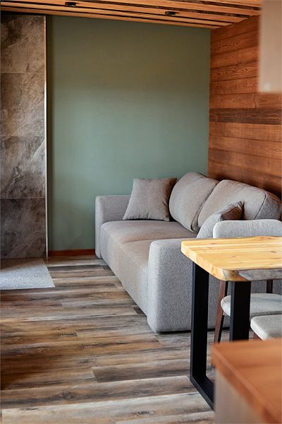 Глемпинг 2-местный (с отдельной спальней)