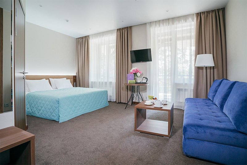 Family Deluxe 2-местный с балконом (корпус Лесной, отдельное стоящее здание)