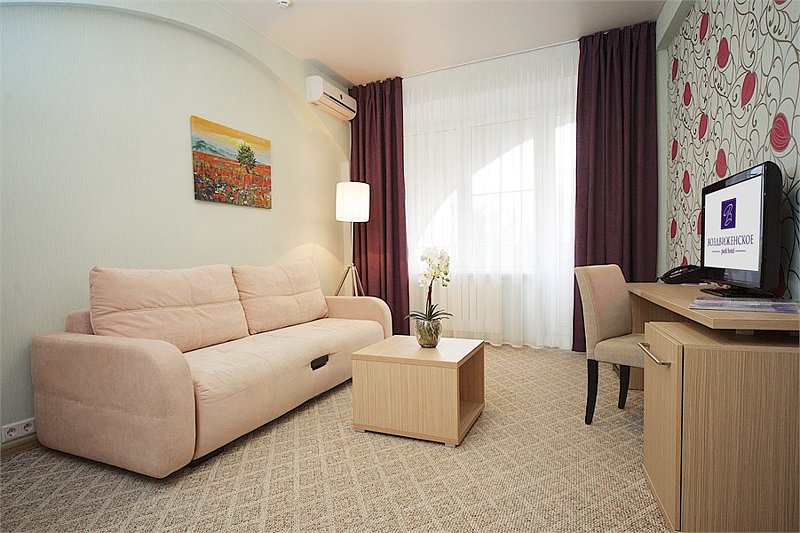 Люкс 3-местный 2-комнатный (корпус Запад)