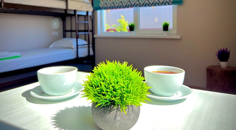 Семейный 2-местный 1-комнатный (с кухней и беседкой)