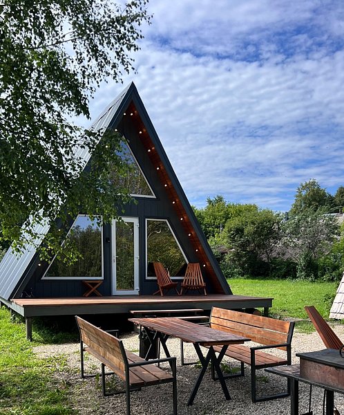 Гостевой дом A-Frame Гнездо, Нижегородская область, Фаладово 