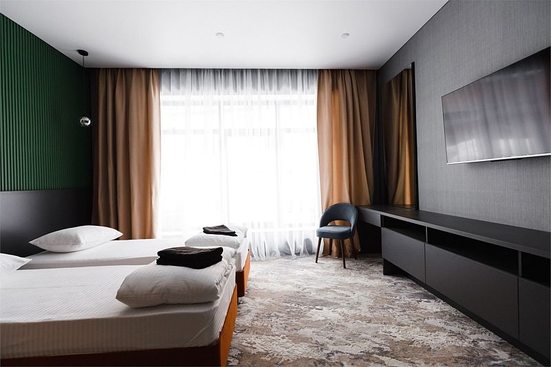 Делюкс 2-местный 1-комнатный (Twin)