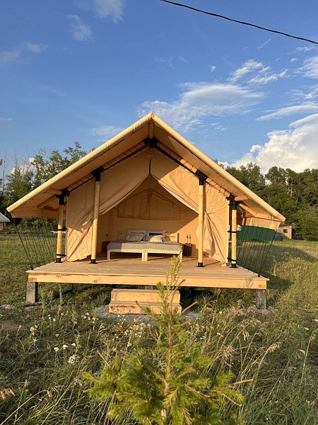 Глэмпинг Красная Круча, Оренбургская область, Илекский район 