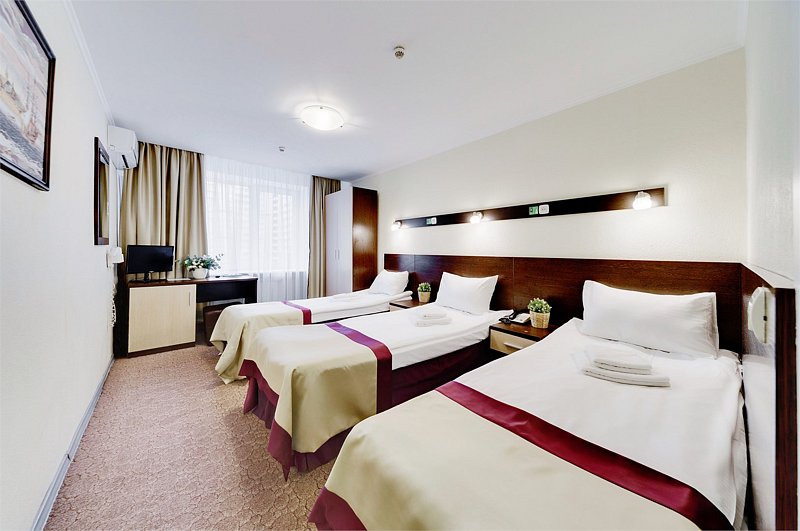 Стандартный 3-местный 1-комнатный