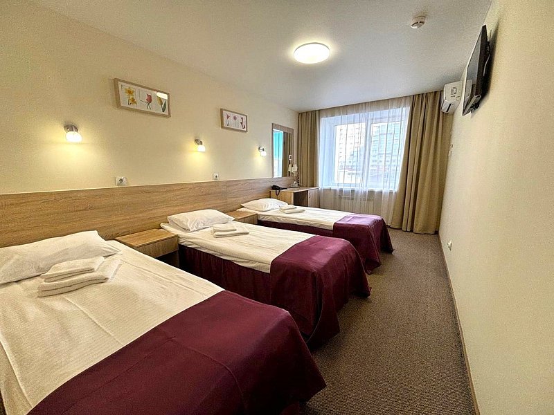 Стандартный 3-местный 1-комнатный