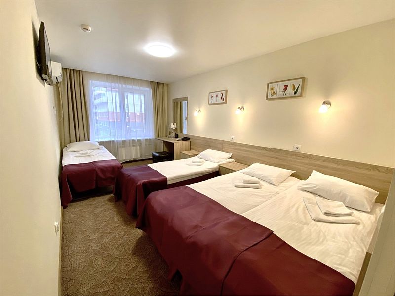 Стандартный 3-местный 1-комнатный