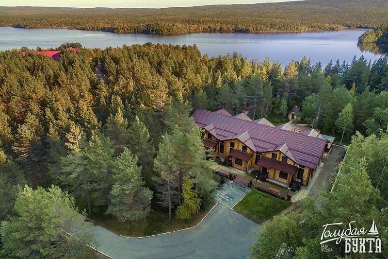 База отдыха Голубая Бухта, Мурманская область, Кольский село Тулома