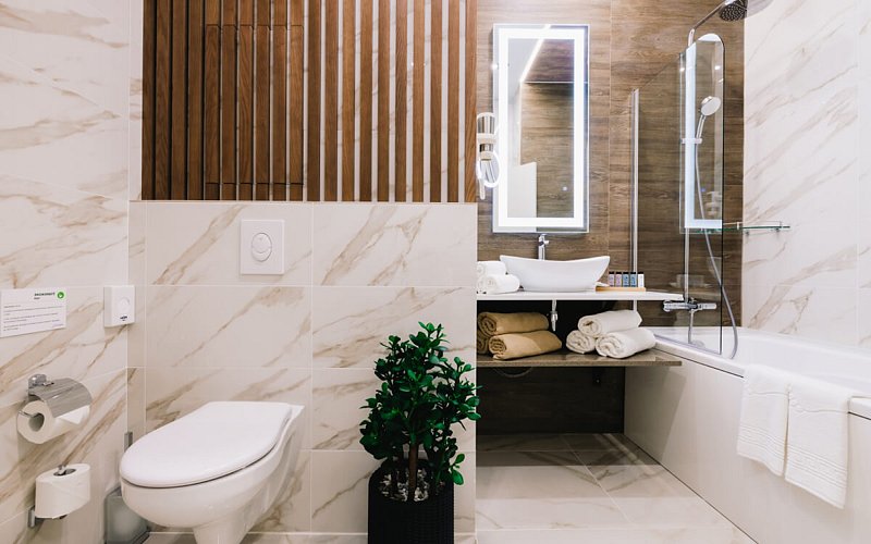 Семейный 4-местный 2-комнатный (с террасой, 6 корпус)