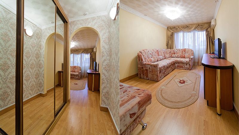 Стандартный 3-местный 2-комнатный