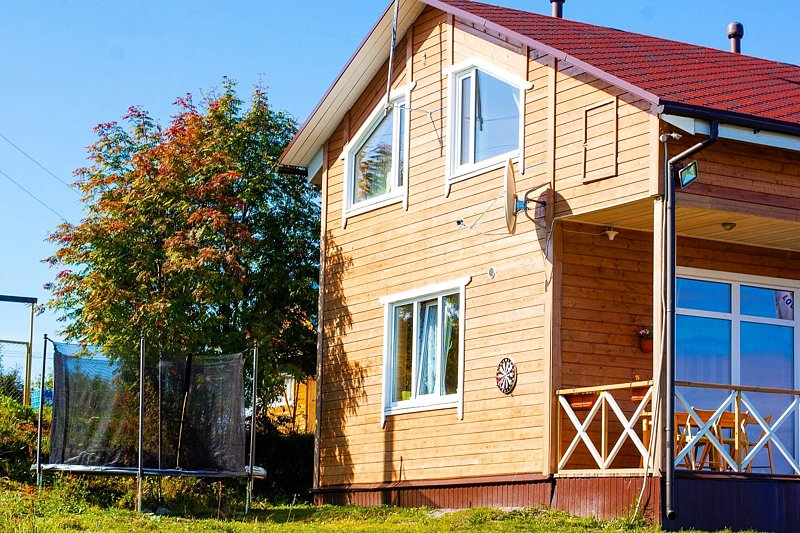 Гостевой дом Онежская Горка (бывшая База отдыха Онежская Горка), Республика Карелия, Кондопожский район Кондопога остров Кижи