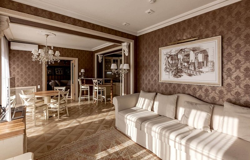 Апартаменты 3-местный 3-комнатный (с кухней)