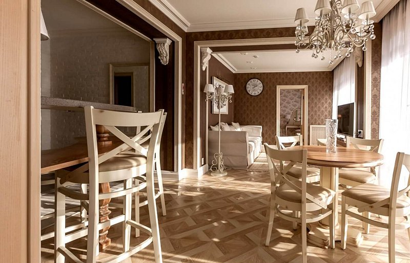 Апартаменты 3-местный 3-комнатный (с кухней)