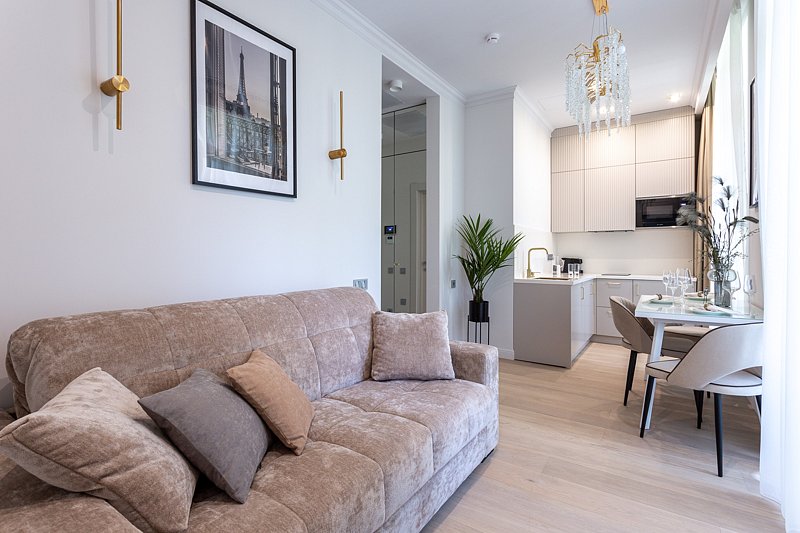 Апартаменты Grand c балконом