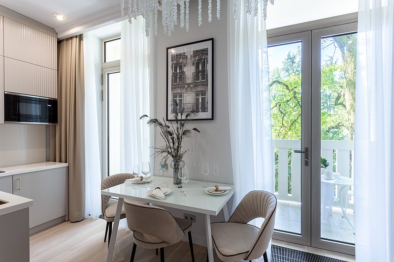 Апартаменты Grand c балконом