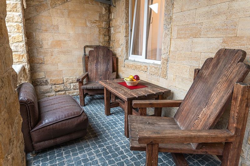 Семейный 4-местный 2-комнатный (с лоджией)