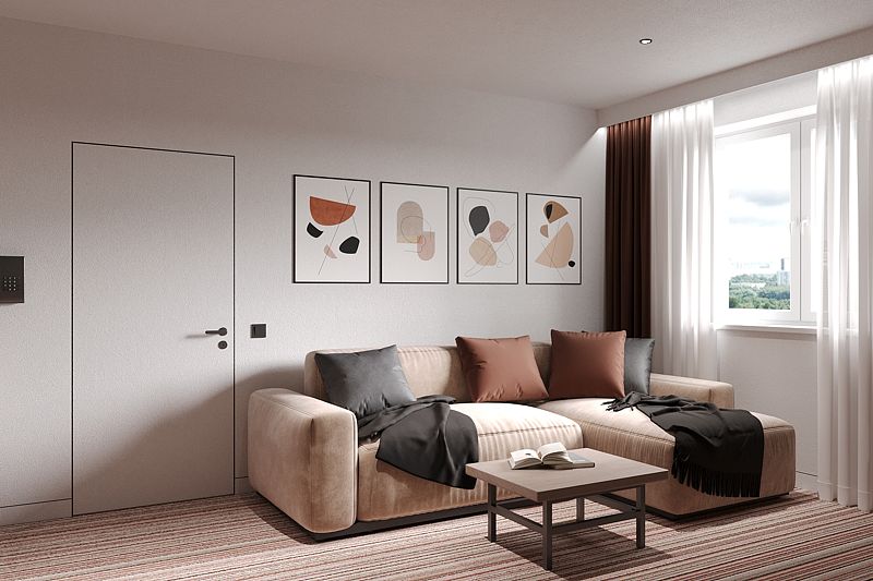 Люкс 2-местный 2-комнатный (корпус 2,3)