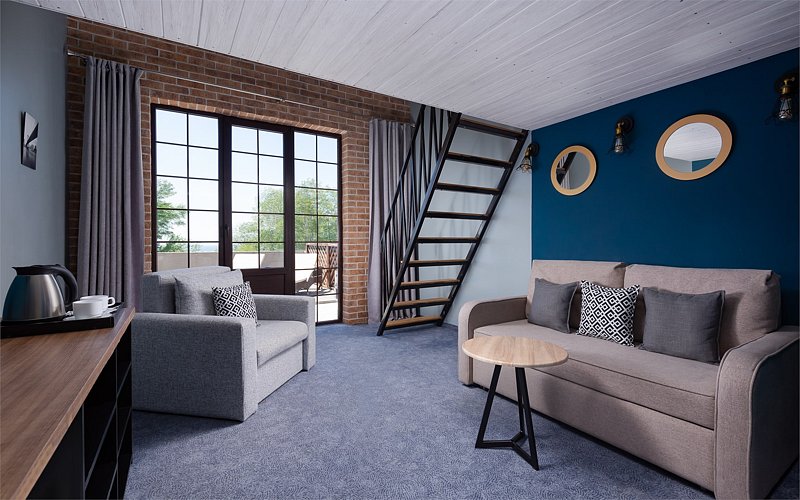 Deluxe Mini Duplex + terrace SV 2-местный