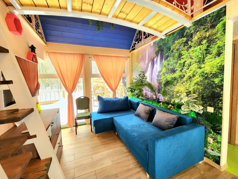 Домик 2-местный 1-комнатный (Дом лесной Феи)