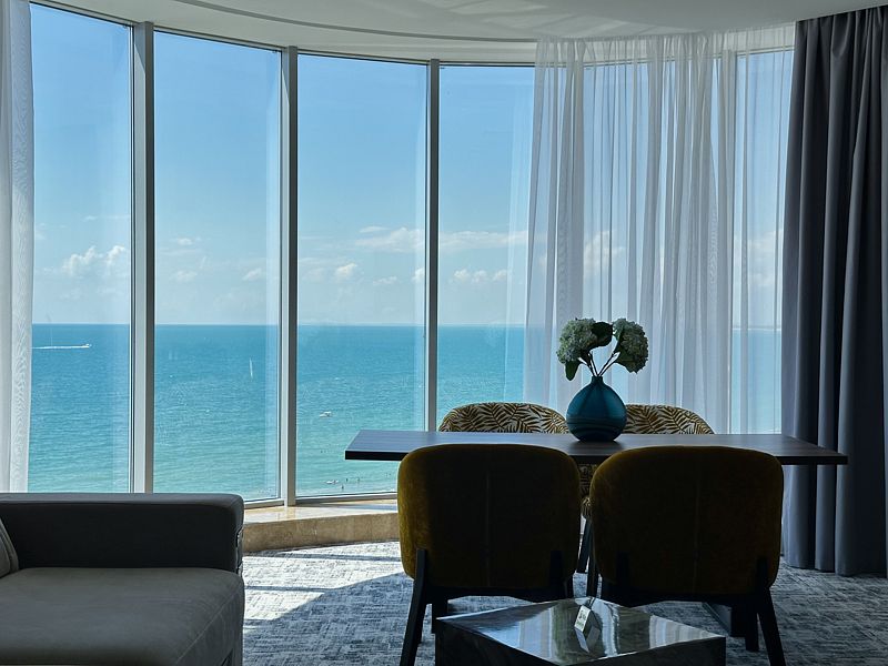 Апартаменты 4-местный (с террасой, вид на море)