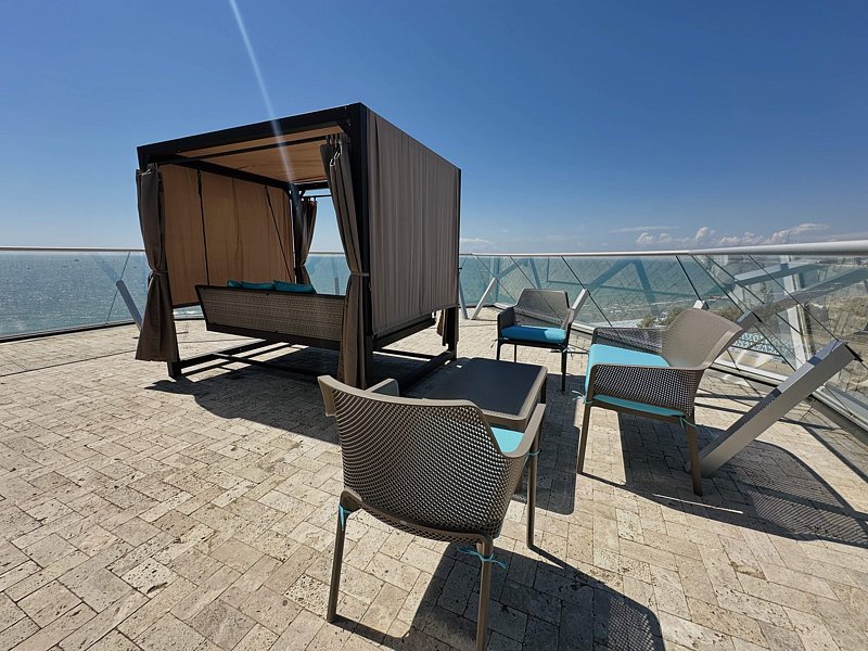 Апартаменты 4-местный (с террасой, вид на море)