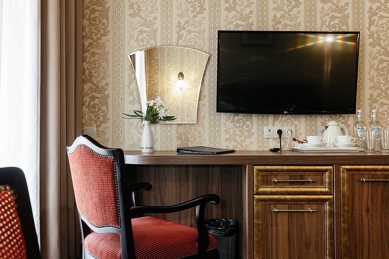 Сюит 2-местный 2-комнатный (категория «А», c балконом, корпус 1)