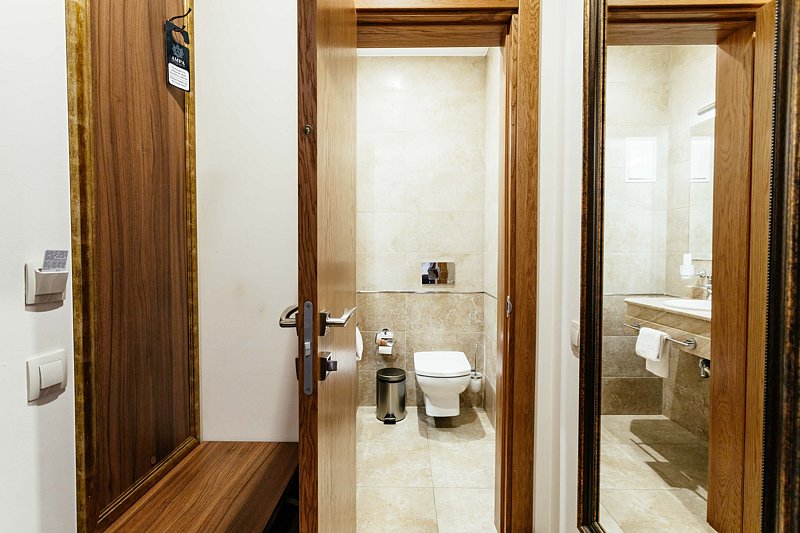 Сюит 2-местный 2-комнатный (категория «А», c балконом, корпус 1)