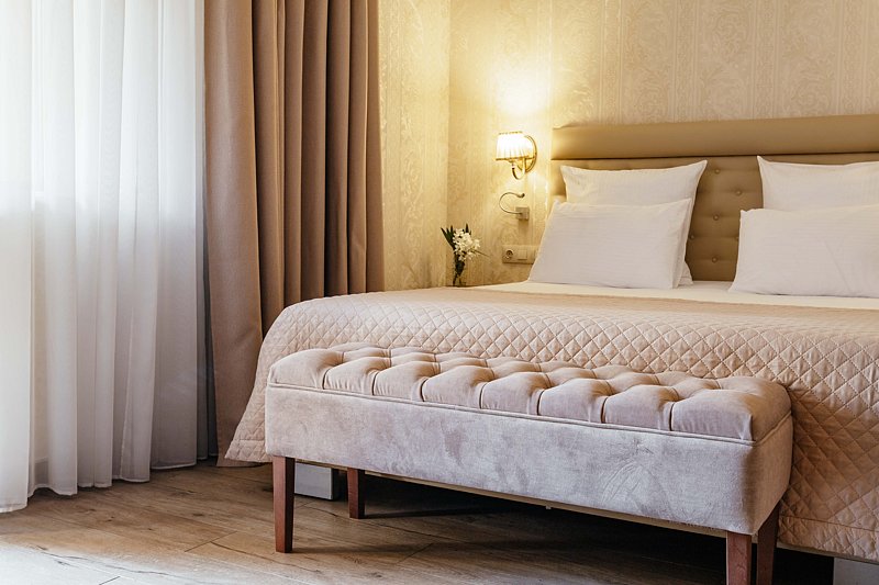 Сюит 2-местный 2-комнатный (категория «В», c балконом, корпус 1)