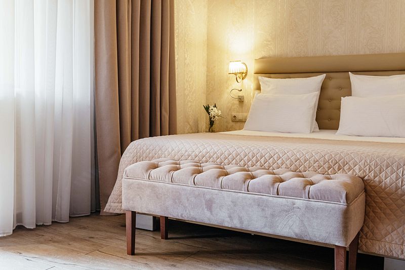 Сюит 2-местный 2-комнатный (категория «В», c балконом, корпус 1)