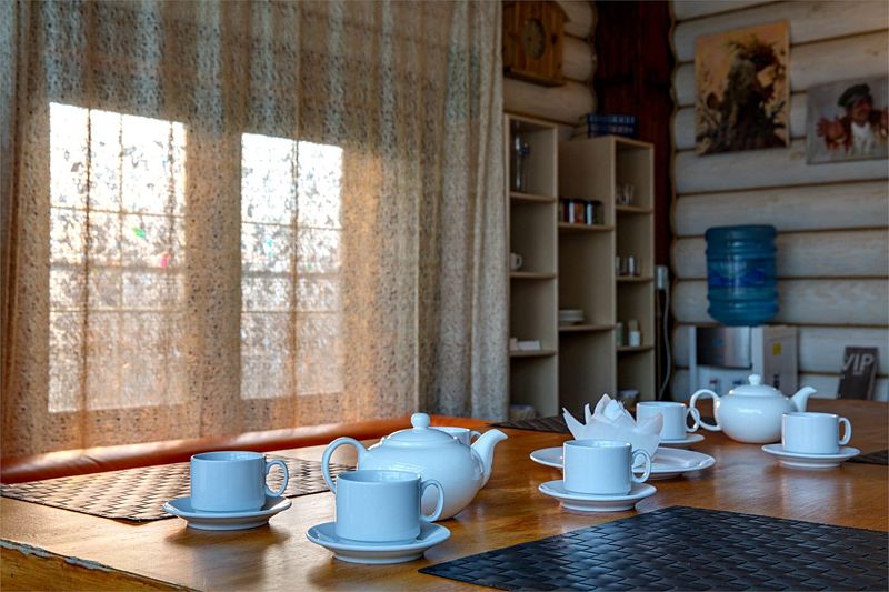 Коттедж 2-местный 1-комнатный (с русской баней)