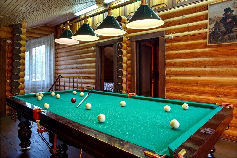 Коттедж 2-местный 1-комнатный (с русской баней)