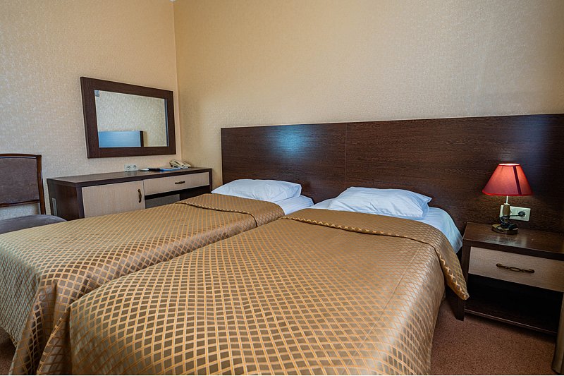 Стандартный 2-местный 1-комнатный (4-6 этаж)