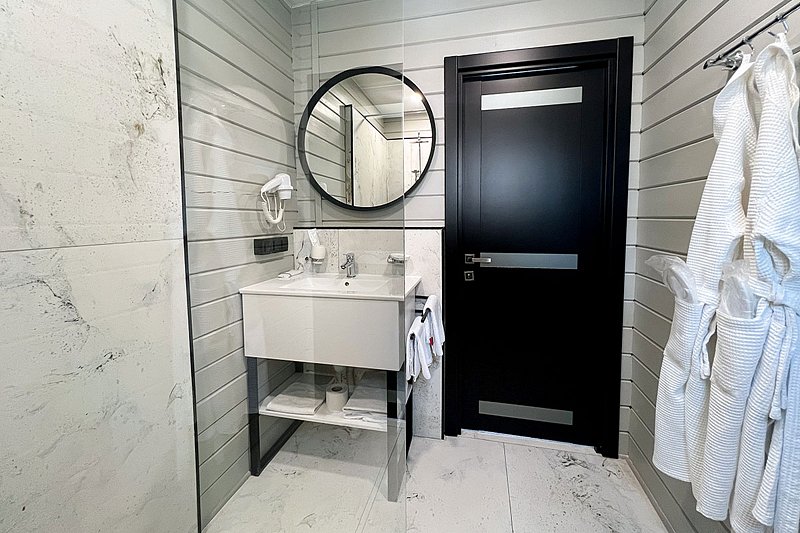 Коттедж 4-местный Premium 2-комнатный 2-уровневый