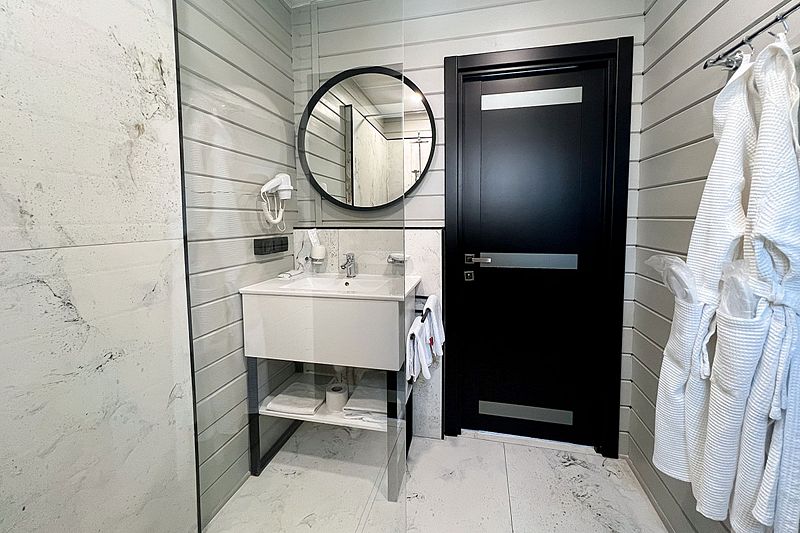 Коттедж 4-местный Premium 2-комнатный 2-уровневый