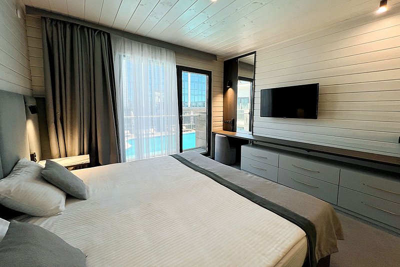 Коттедж 4-местный Promo 2-комнатный 2-уровневый