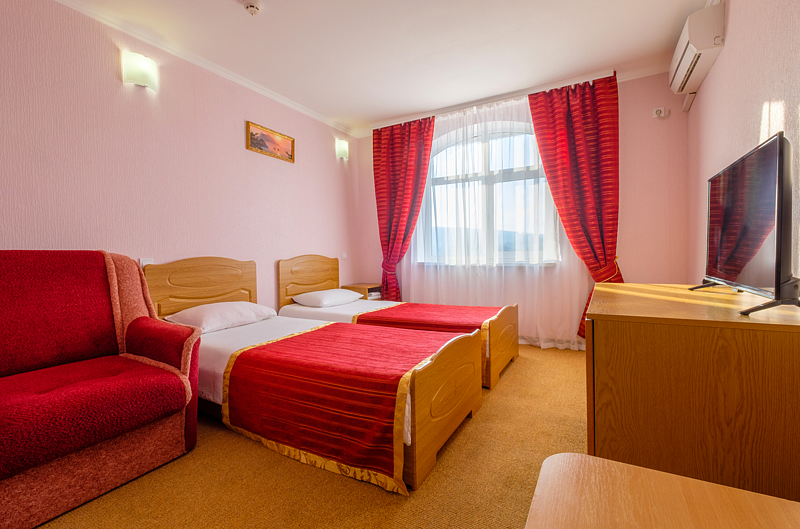 Стандартный 2-местный 1-комнатный