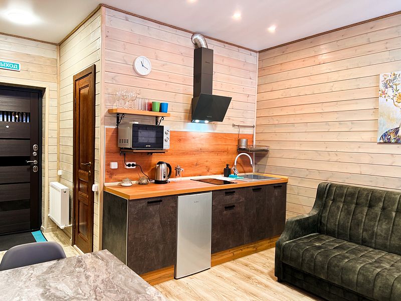 Студио 4-местный 1-комнатный №12