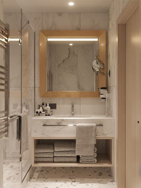 Джуниор сюит 2-местный 1-комнатный (с панорамой и балконом)