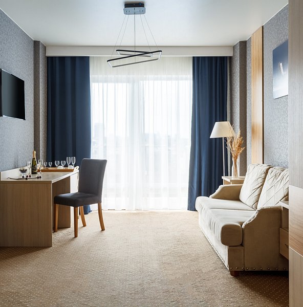 Люкс 2-местный 2-комнатный (вид на море)