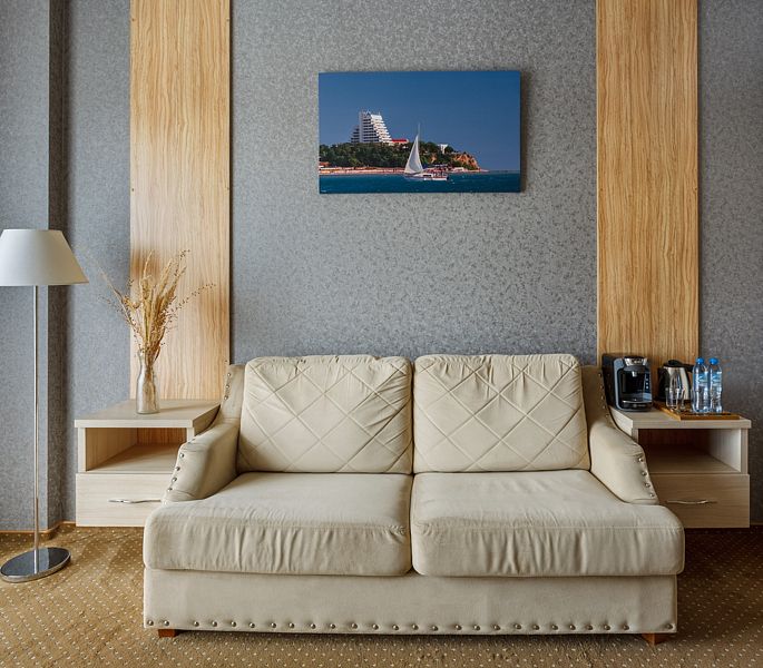 Люкс 2-местный 2-комнатный (вид на море)