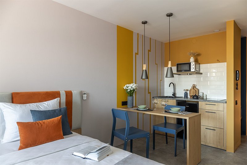 Студио 2-местный (TWIN с кухней)