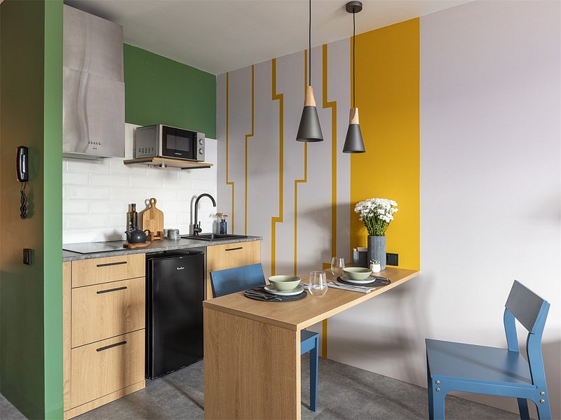 Студио 2-местный (TWIN с кухней)