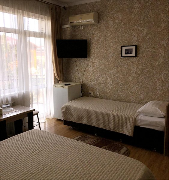 Стандартный 3-местный 1-комнатный