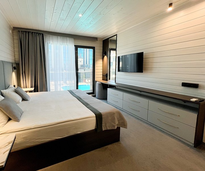 Коттедж 4-местный Promo 2-комнатный 2-уровневый