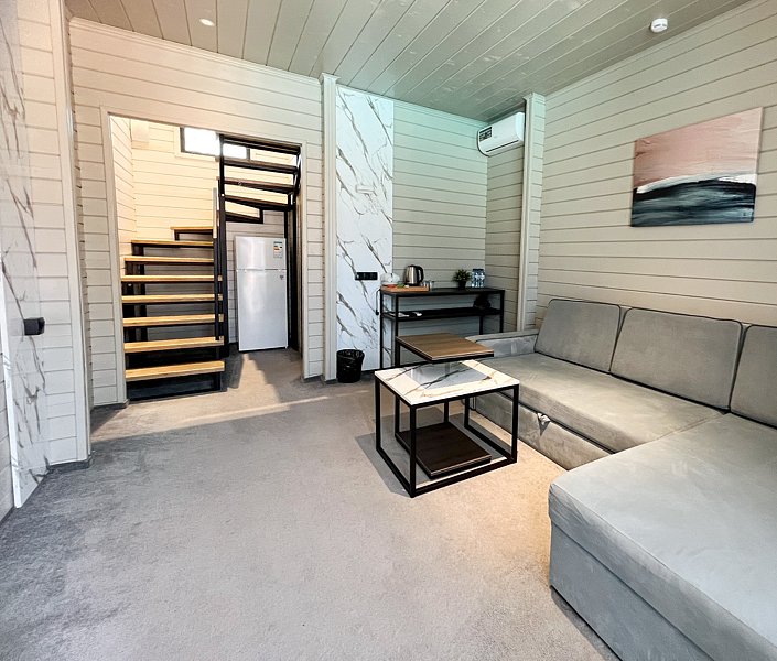 Коттедж 4-местный Promo 2-комнатный 2-уровневый