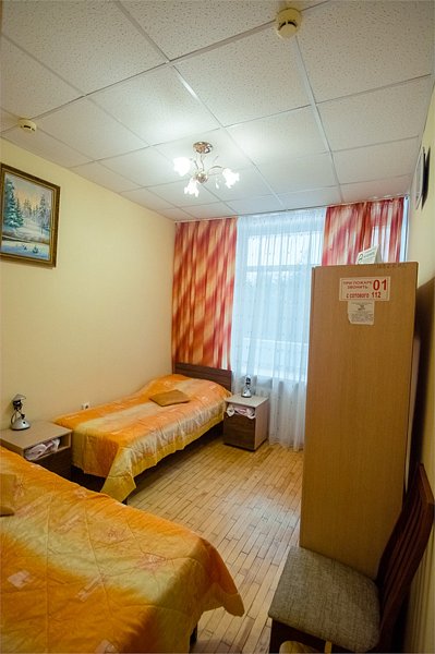 Стандартный 2-местный 1-комнатный TWIN (Эконом)